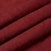 vidaXL Coperta Rosso Bordeaux 220 x 240 cm Panno