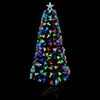 vidaXL Albero di Natale artificiale Verde 210 cm PVC