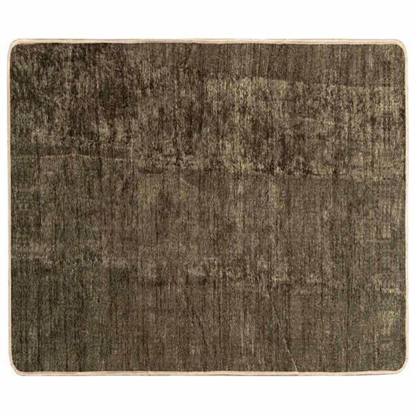 vidaXL Runner Tappeto MARSA Verde Foresta 100 x 80 cm Poliestere e PVC