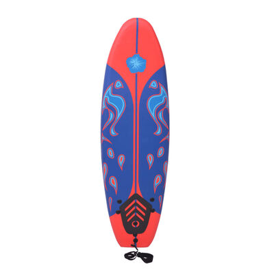 vidaXL Tavola da Surf Blu e Rossa 170 cm