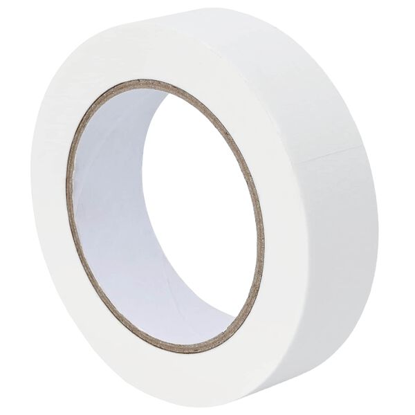 vidaXL Nastri Adesivi per Pittori 50 pcs Bianco 30mm x 50m Carta