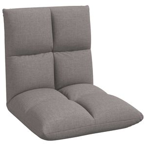 vidaXL Sedia da Pavimento Talpa 50 x 61 x 57 cm Tessuto