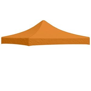 vidaXL Tetto per Tendone per Feste 3x3 m Arancione 270 g/m&sup2;