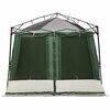 vidaXL Tenda interna con tetto Verde 291 x 291 x 240 cm taffetà