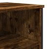 vidaXL Credenza Rovere Fumo 91x35,5x74,5 cm in Legno Multistrato