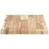 vidaXL Piano per Tavolo 80x30x2cm Rettangolare Legno Massello Acacia