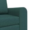 vidaXL Divano letto Verde Scuro 98 x 71 x 83 cm Tessuto