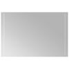 vidaXL Specchio da Bagno con Luci LED 60x90 cm