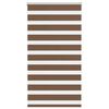 vidaXL Tenda a Rullo Zebra Larghezza Tessuto 75,9 cm Poliestere