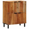 vidaXL Credenza Marrone 60 x 33 x 75 cm Legno di mango massello