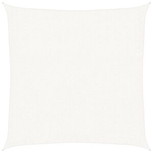 vidaXL Vela Parasole 160 g/m&sup2; Bianca 3x3 m in HDPE
