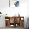 vidaXL Sideboards 2 pcs Legno vecchio 60 x 35 x 70 cm