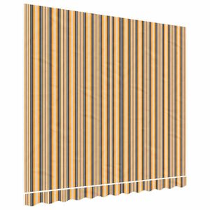 vidaXL Tessuto di Ricambio per Tenda da Sole Multicolore 300x250 cm