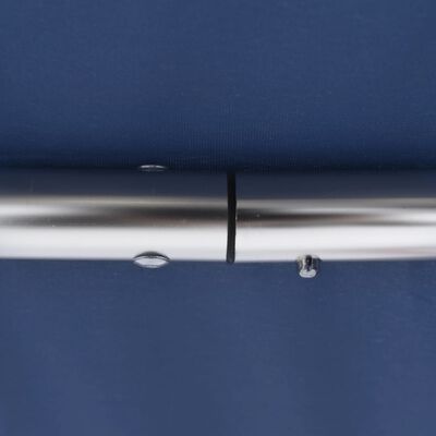 vidaXL Bimini di Prua con Tendalino a 4 Archi Blu 243x180x137 cm