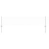 vidaXL Recinzione esagonale con palo 25 x 0,4 m Acciaio zincato Rete