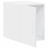 vidaXL Mobile a Parete Bianco 30x42,5x40 cm in Legno Multistrato