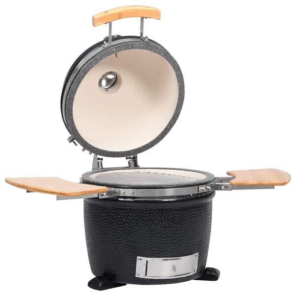 Kamado Griglia Barbecue Affumicatore in Ceramica 33 cm