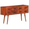 vidaXL Credenza 110x30x59 cm in Legno Massello di Mango
