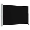 vidaXL Tenda da Sole Laterale Retrattile 160 x 300 cm Nera