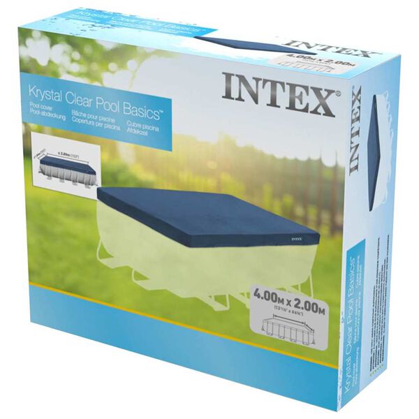Intex Copertura per Piscina Rettangolare 390x180 cm 28037