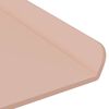 vidaXL Mensola sospesa 2 pcs Rosa 80 x 18 x 2,5 cm Acciaio