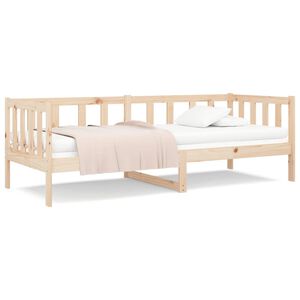 vidaXL Dormeuse senza Materasso 80x200 cm in Legno Massello di Pino