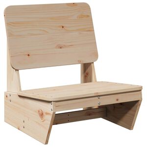 vidaXL Sedia da Giardino 60x64x70,5 cm in Legno Massello di Pino