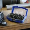 BRILLIANT TOOLS Set di Punte per Cacciavite 32 pz 1/4" in Acciaio