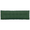 vidaXL Cuscino per Schiena Verde Giungla 160 x 50 cm Tessuto in Cords
