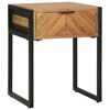 vidaXL Comodino Marrone 40 x 35 x 50 cm