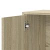 vidaXL Credenza Rovere Sonoma 60x31x70 cm in Legno Multistrato