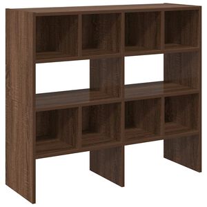vidaXL Scarpiere 2 pz Impilabili Rovere Marrone 89,5x30x40 cm