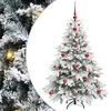 vidaXL Albero di Natale artificiale con 150 LED Bianco 120 cm PE e PVC