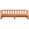 vidaXL Letto Giorno Estraibile Marrone cerato 193.5 x 184 x 66 cm