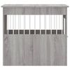 vidaXL Gabbia Cani Arredamento Grigio Sonoma 64,5x80x71cm Multistrato
