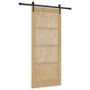 vidaXL Porta scorrevole ORKDAL Naturale 86 x 198,5 cm
