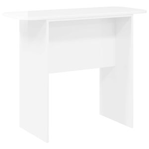 vidaXL Tavolo consolle Bianco Lucido 93 x 40 x 75 cm