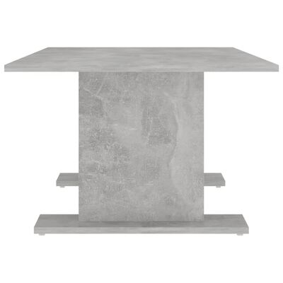 vidaXL Tavolino Salotto Grigio Cemento 103,5x60x40cm Legno Multistrato