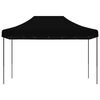 vidaXL Tenda da Festa Pieghevole Pop-Up Nero 410x279x315 cm