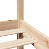 vidaXL Giroletto con Testiera 90x190 cm in Legno Massello di Pino