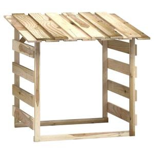 vidaXL Pergola con Tetto 100x90x100 cm in Legno di Pino Impregnato