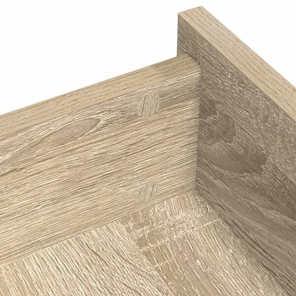 vidaXL Copertura Vite Adesiva 2 pcs Rovere Sonoma &Oslash; 20 x 0,5 mm