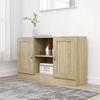 vidaXL Credenza Rovere Sonoma 120x30,5x70 cm in Legno Multistrato