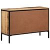 vidaXL Credenza 105x35x70 cm in Legno Massello di Mango Grezzo