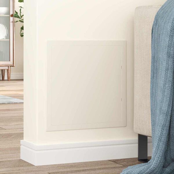 vidaXL Pannelli di Accesso Bianco 30 x 30 cm Plastica ABS