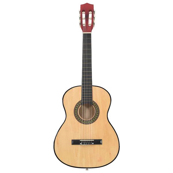 vidaXL Chitarra Classica per Principianti e Bambini 3/4 36" in Tiglio