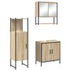 vidaXL Set di mobili per il bagno 3 pcs Marrone 60 x 30 x 60 cm
