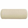 vidaXL Cuscini a rullo 2 pcs Crema Ø 15 x 40 cm Tessuto