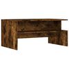 vidaXL Tavolino da Salotto Rovere Fumo 90x55x42,5 cm Legno Multistrato