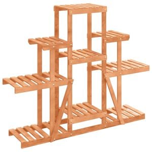 vidaXL Portafiori 110x25x96 cm in Legno Massello di Abete